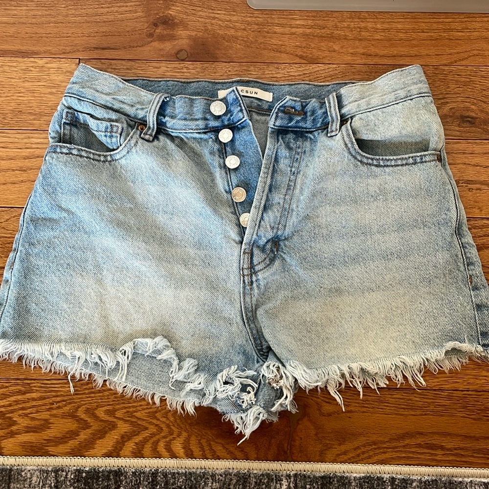 PacSun vintage High rise denim shorts